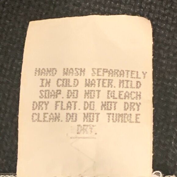 Vintage Black Beaded Embroidered Cardigan Sz S by Wrapper  #87B - Picture 13 of 13